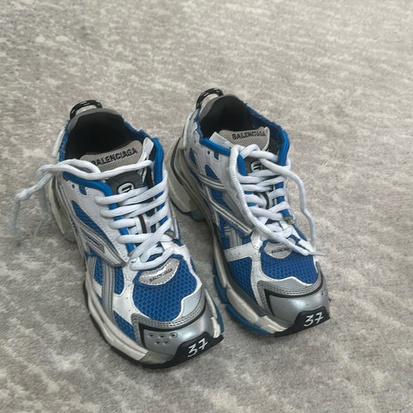 Balenciaga Shoes - Balenciaga runner women’s size 37 blue